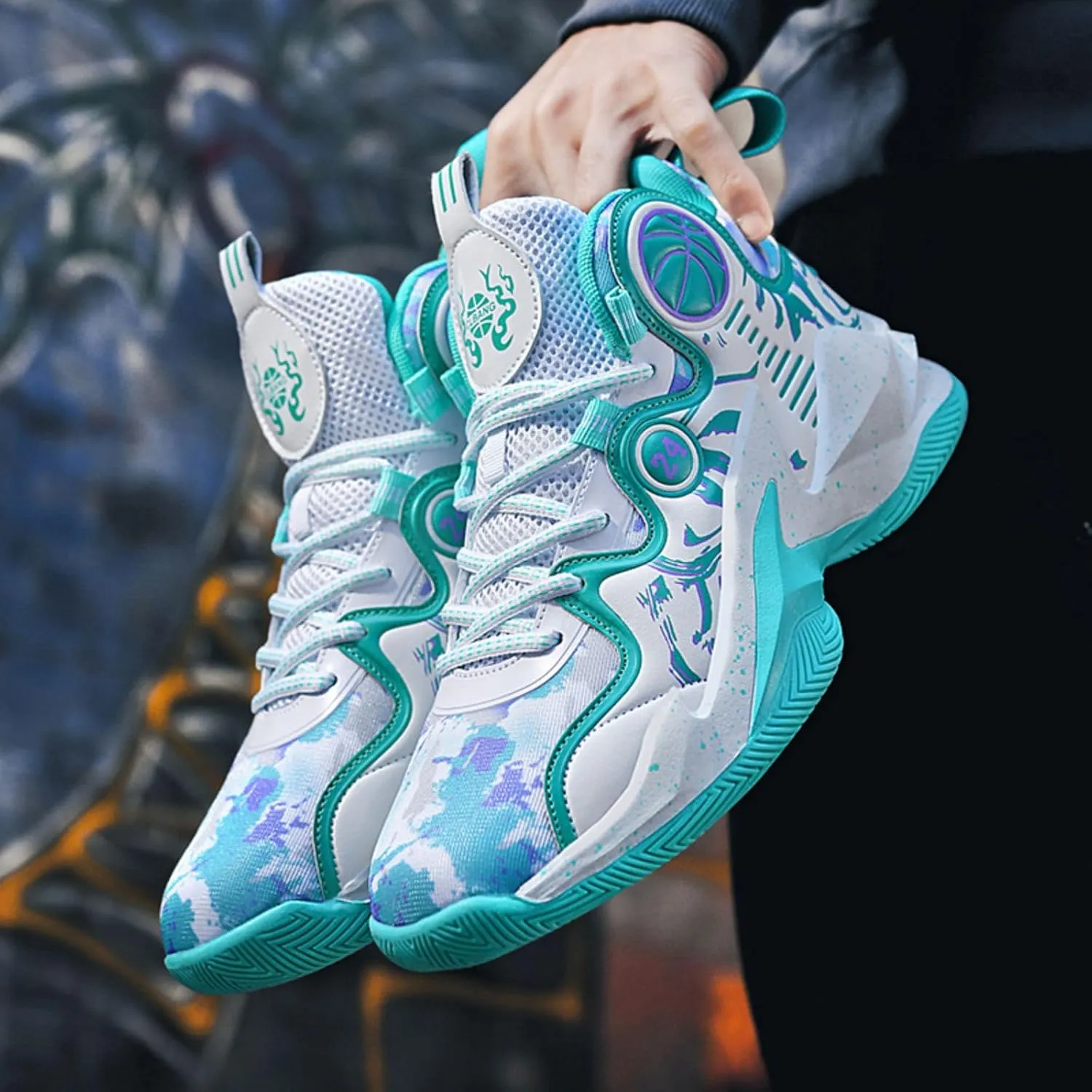 Anti Slip and wear-Resistant Basketball Shoes