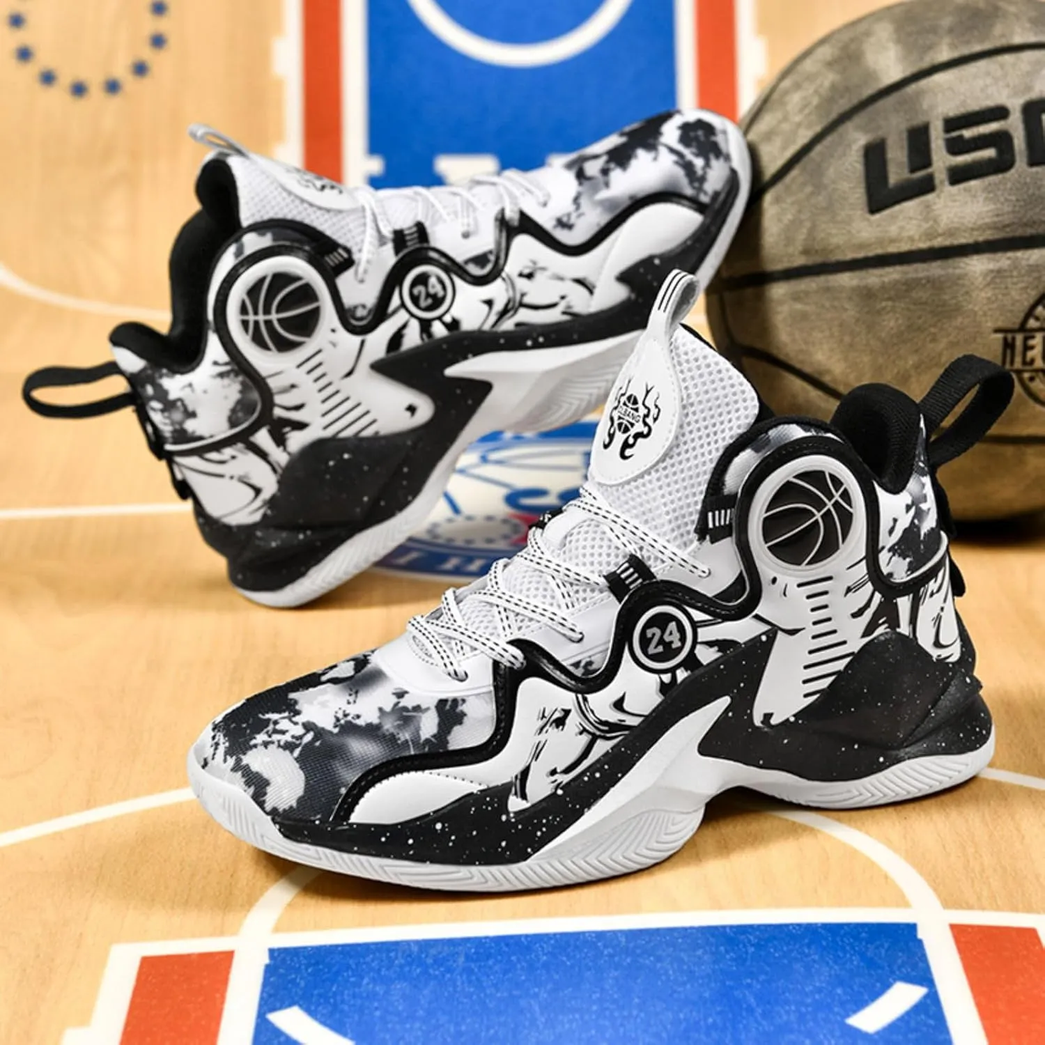 Anti Slip and wear-Resistant Basketball Shoes