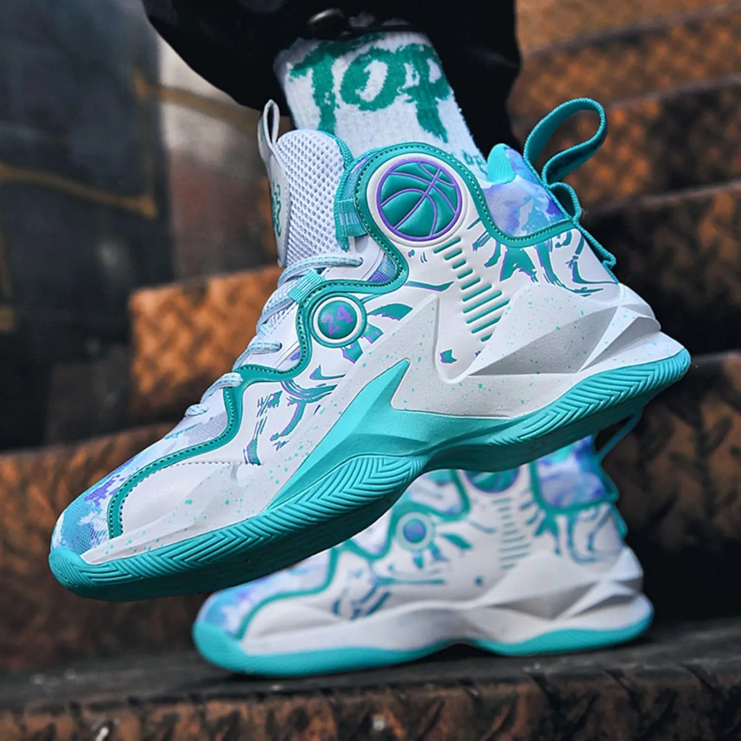 Anti Slip and wear-Resistant Basketball Shoes