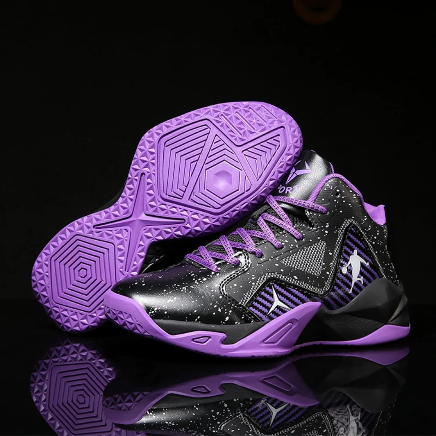 Anti Slip and wear-Resistant Sports Children's Basketball Shoes