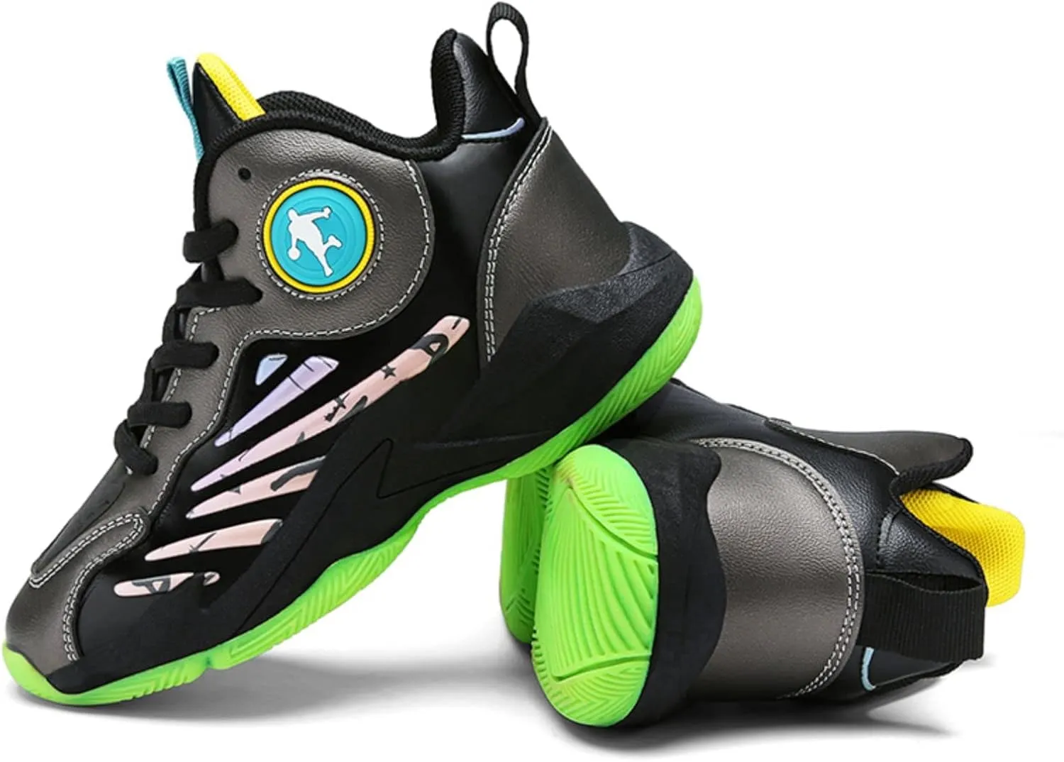 Anti Slip and wear-Resistant Sports Children's Basketball Shoes