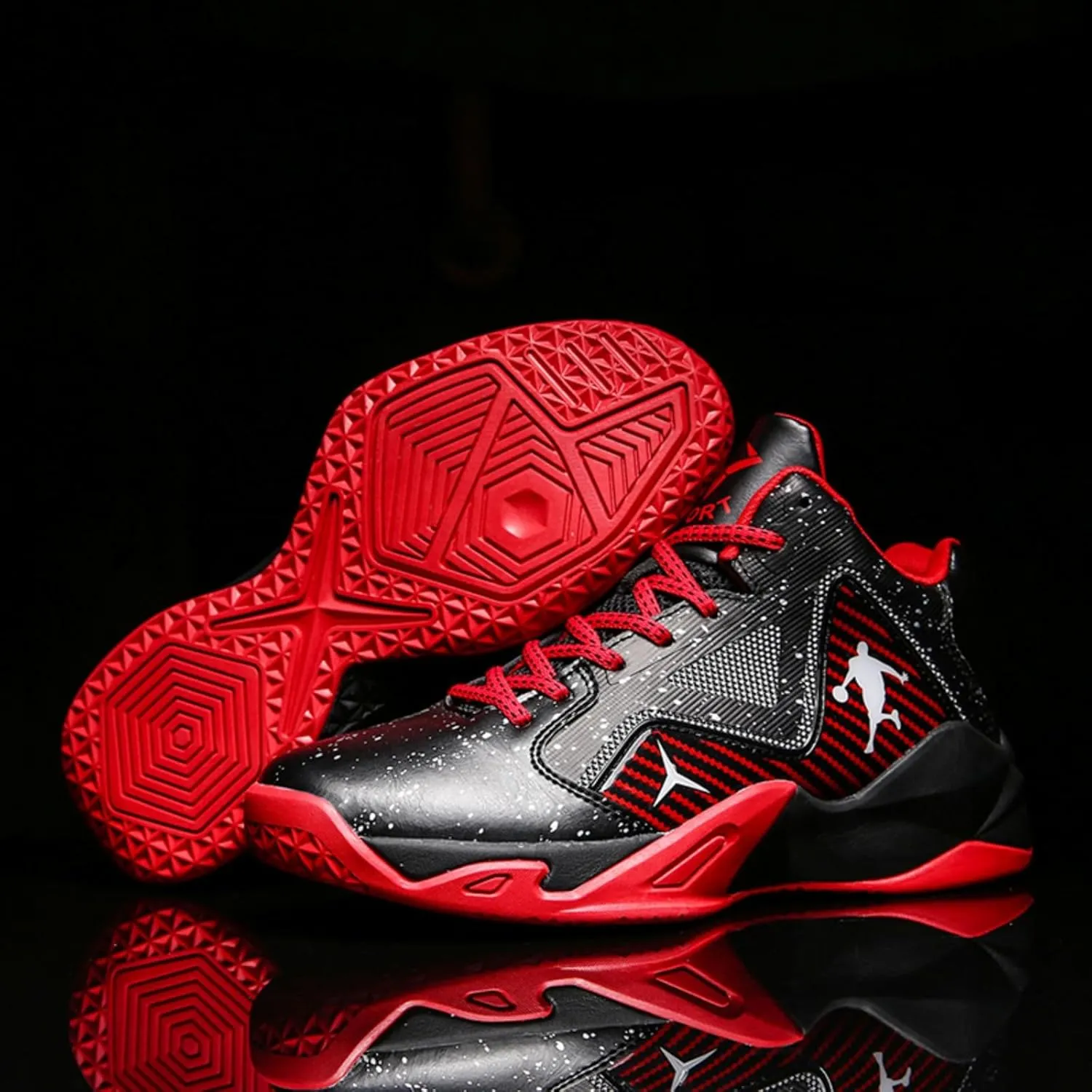 Anti Slip and wear-Resistant Sports Children's Basketball Shoes