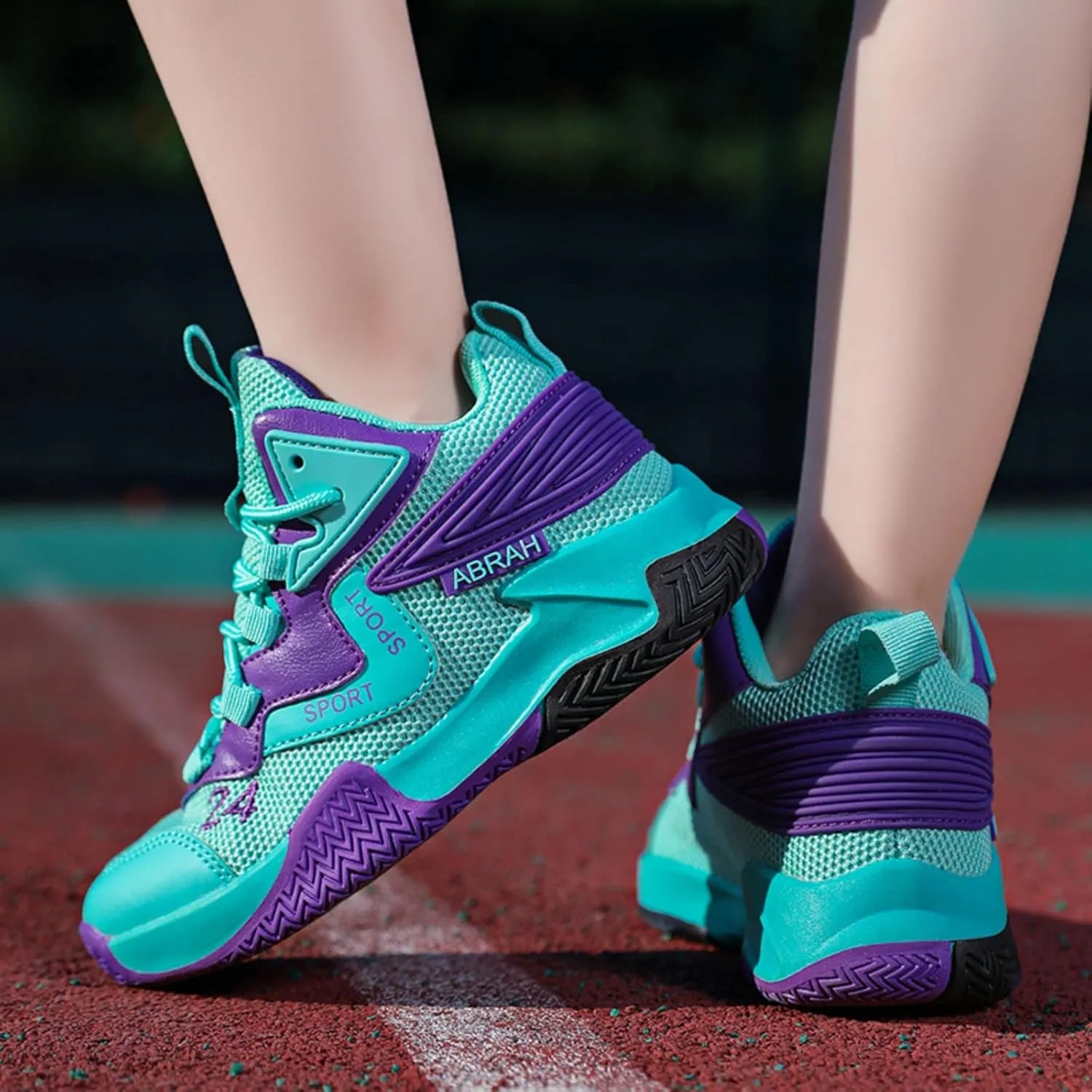 Anti Slip and wear-Resistant Sports Children's Basketball Shoes