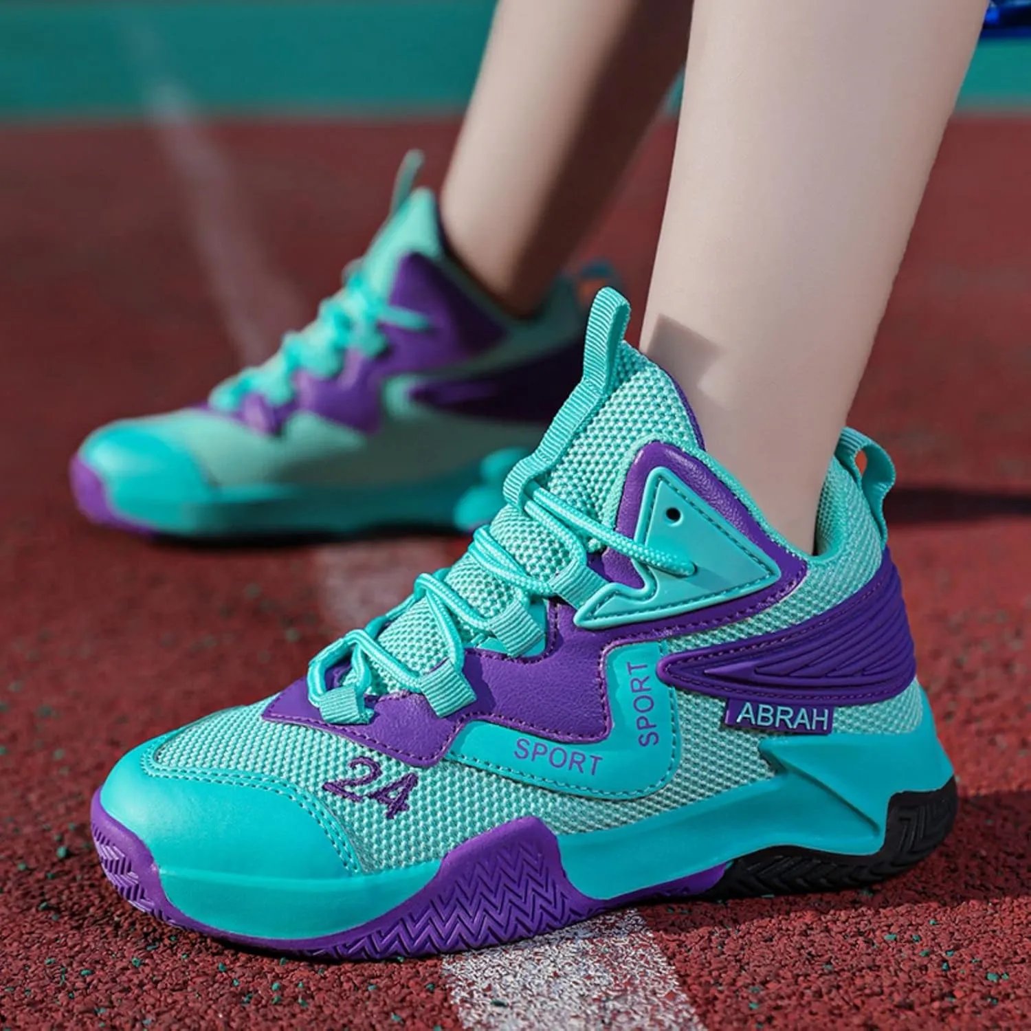 Anti Slip and wear-Resistant Sports Children's Basketball Shoes