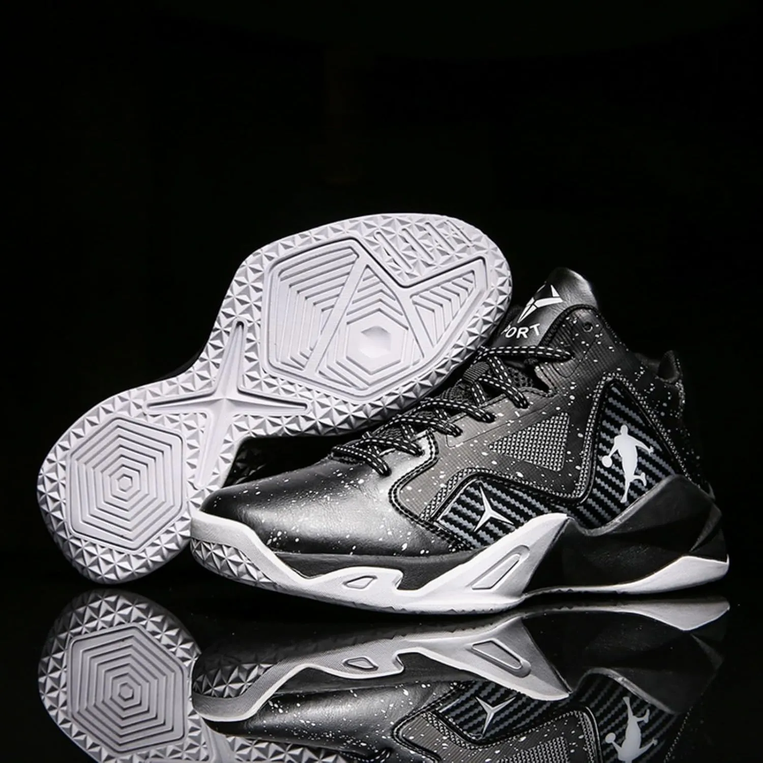 Anti Slip and wear-Resistant Sports Children's Basketball Shoes