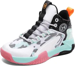 Anti Slip and wear-Resistant Sports Children's Basketball Shoes