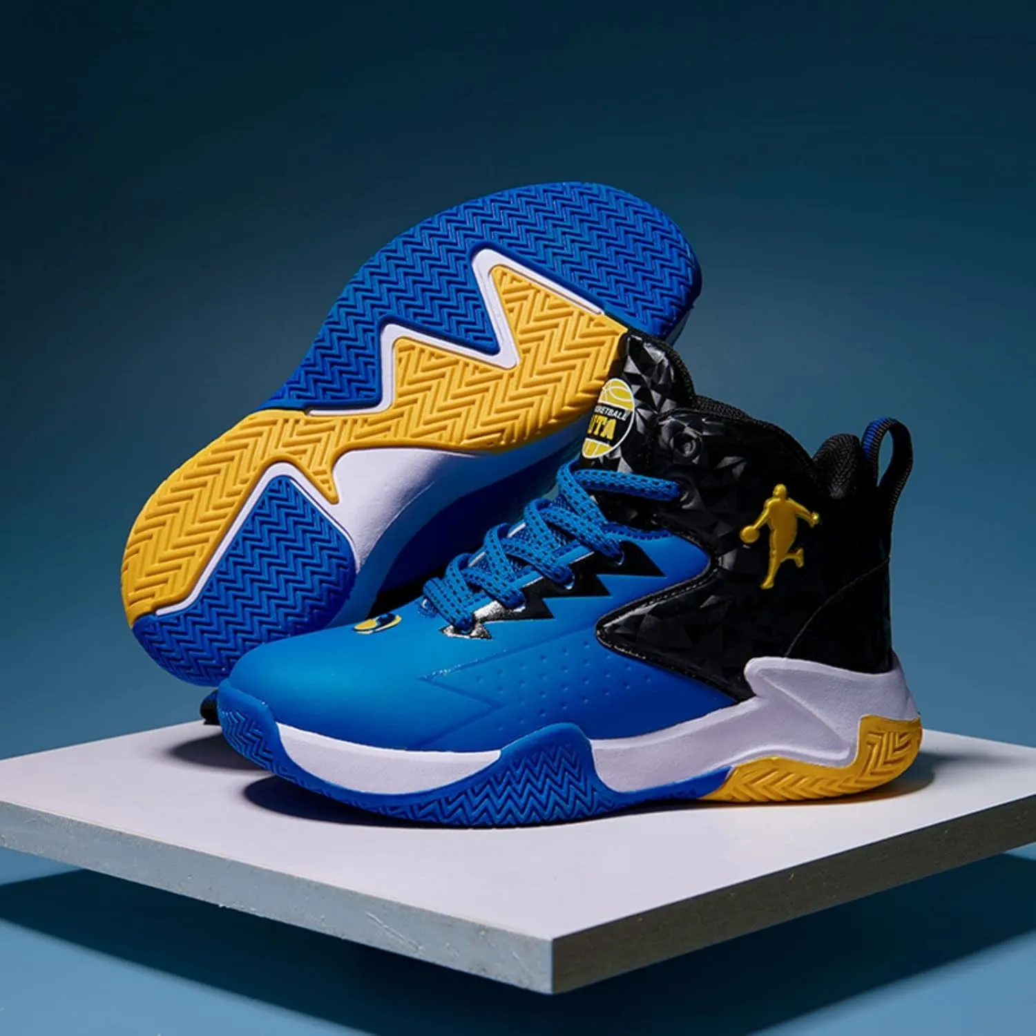 Anti Slip and wear-Resistant Sports Children's Basketball Shoes