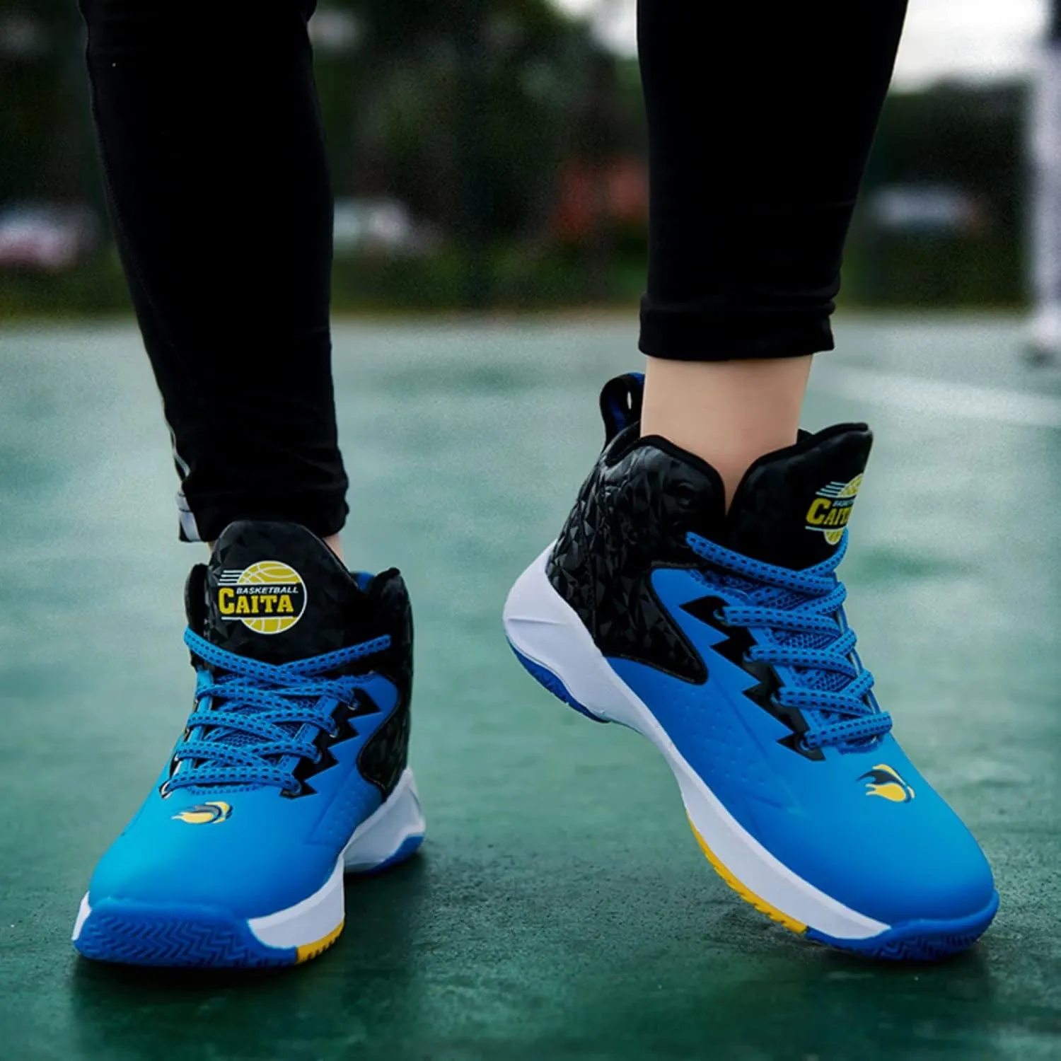Anti Slip and wear-Resistant Sports Children's Basketball Shoes