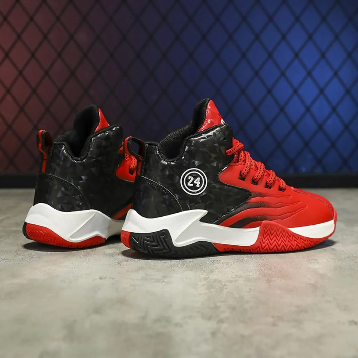 Anti Slip and wear-Resistant Sports Children's Basketball Shoes