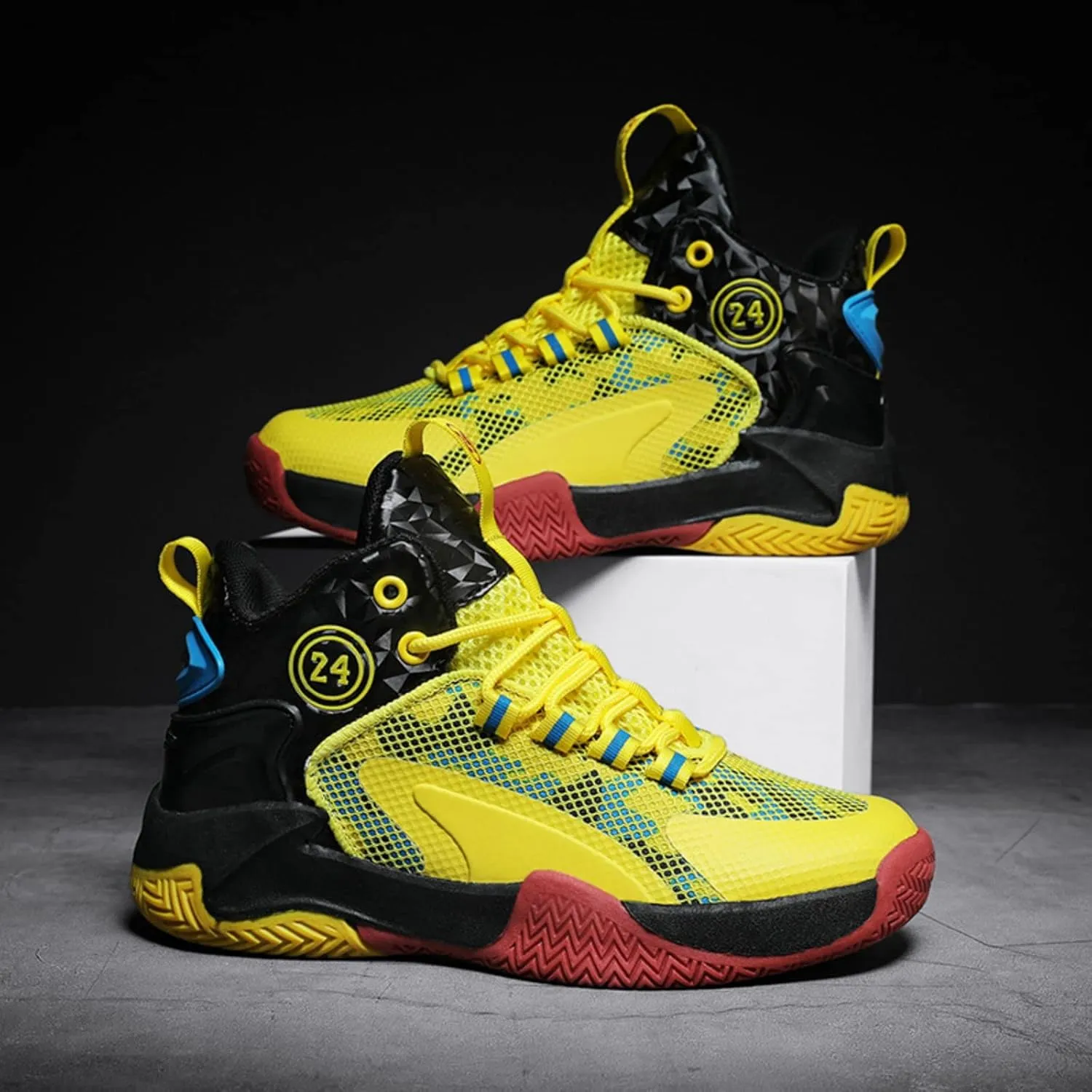 Anti Slip and wear-Resistant Sports Children's Basketball Shoes