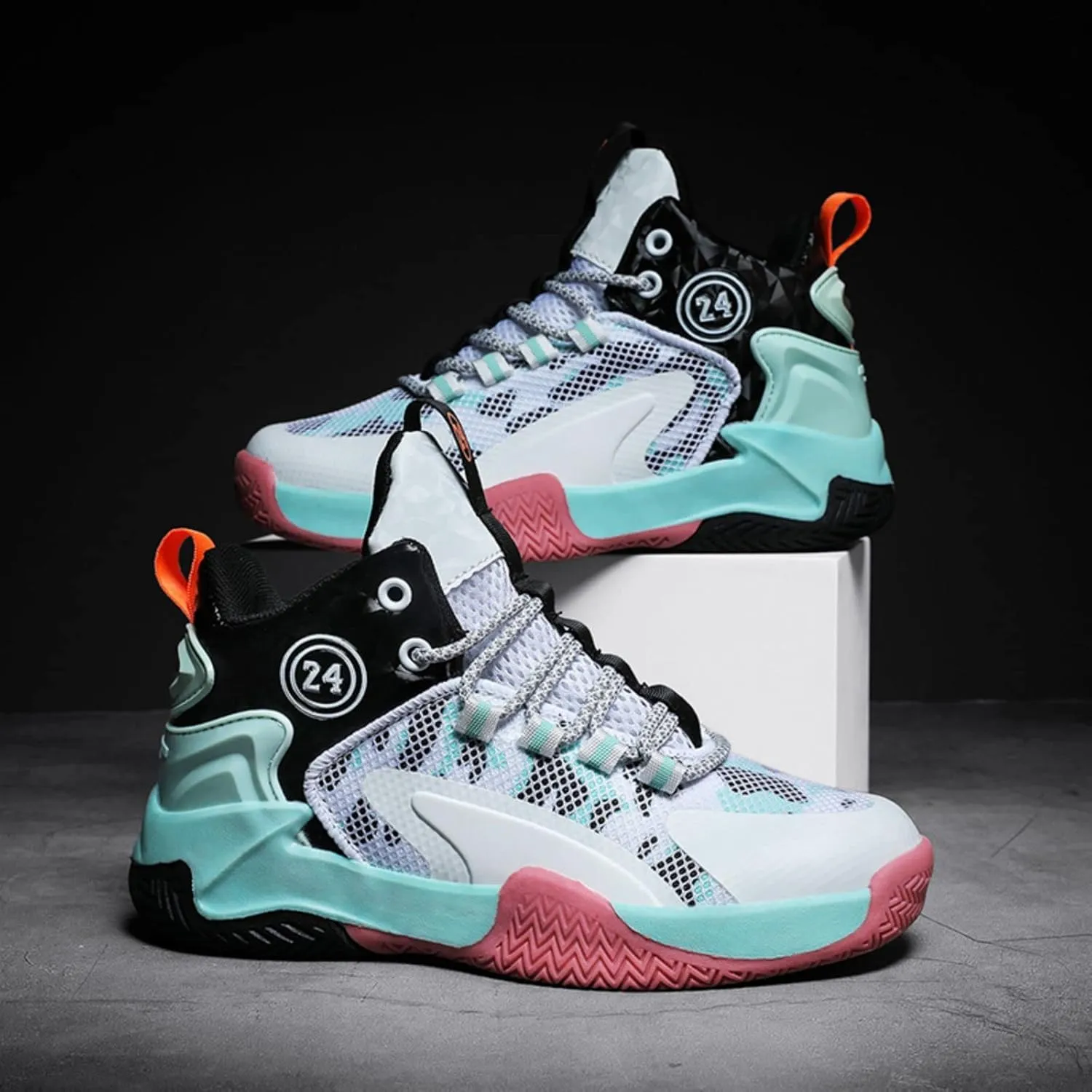 Anti Slip and wear-Resistant Sports Children's Basketball Shoes