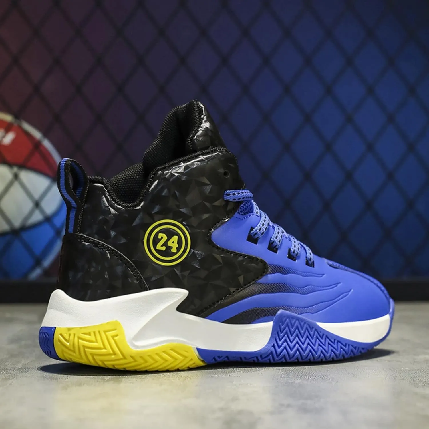 Anti Slip and wear-Resistant Sports Children's Basketball Shoes