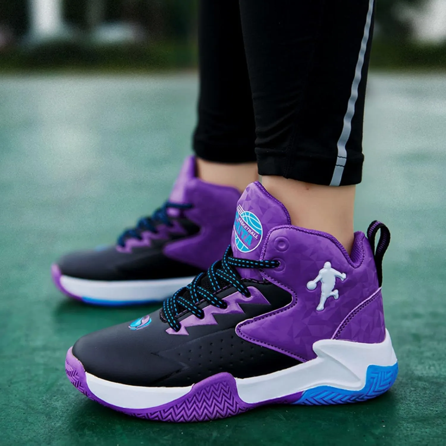 Anti Slip and wear-Resistant Sports Children's Basketball Shoes