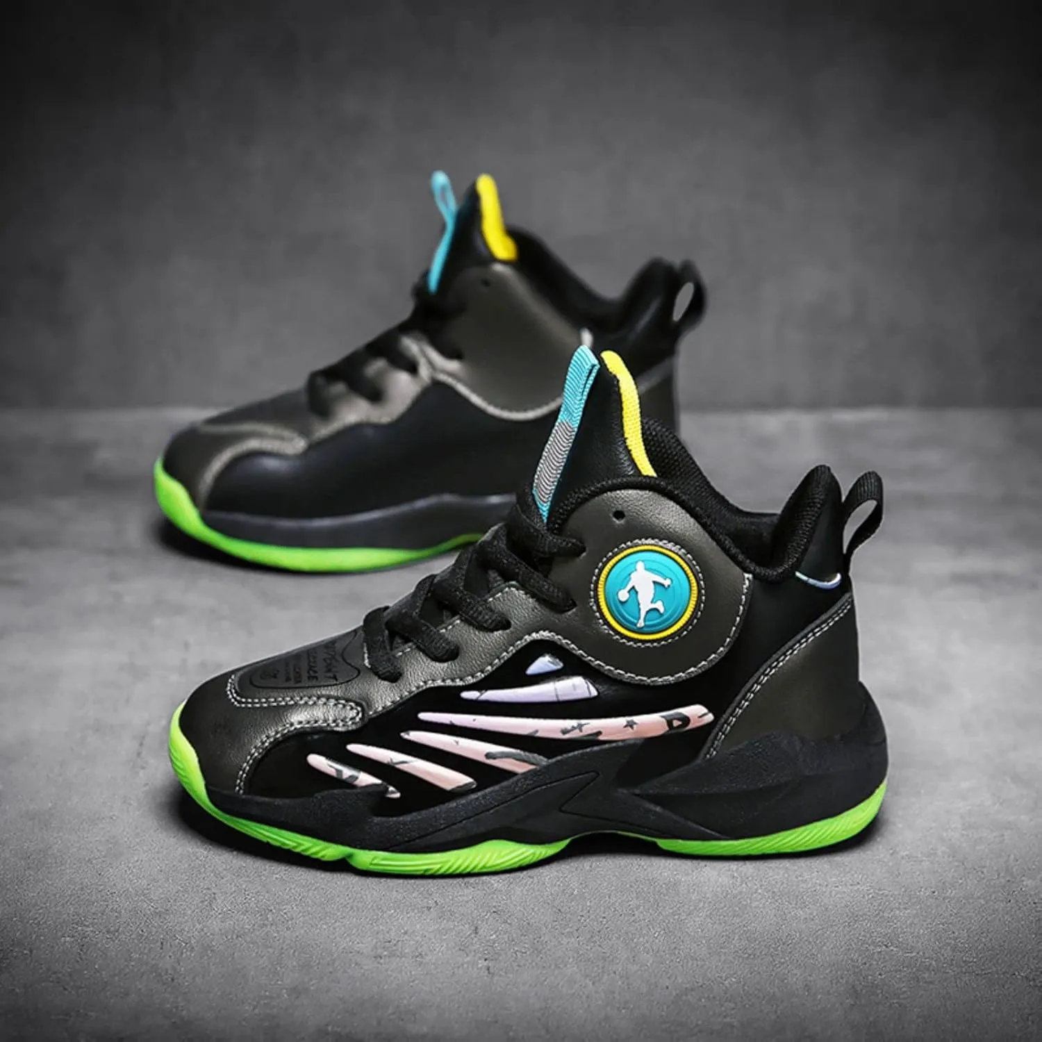Anti Slip and wear-Resistant Sports Children's Basketball Shoes