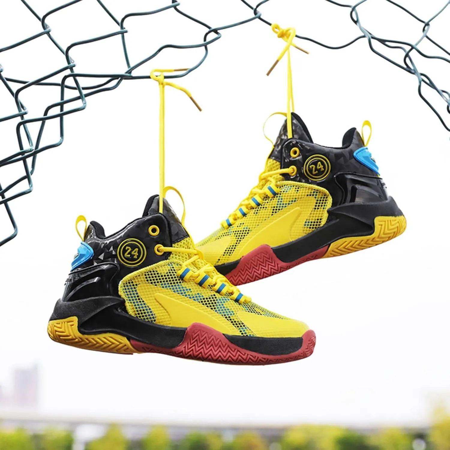 Anti Slip and wear-Resistant Sports Children's Basketball Shoes