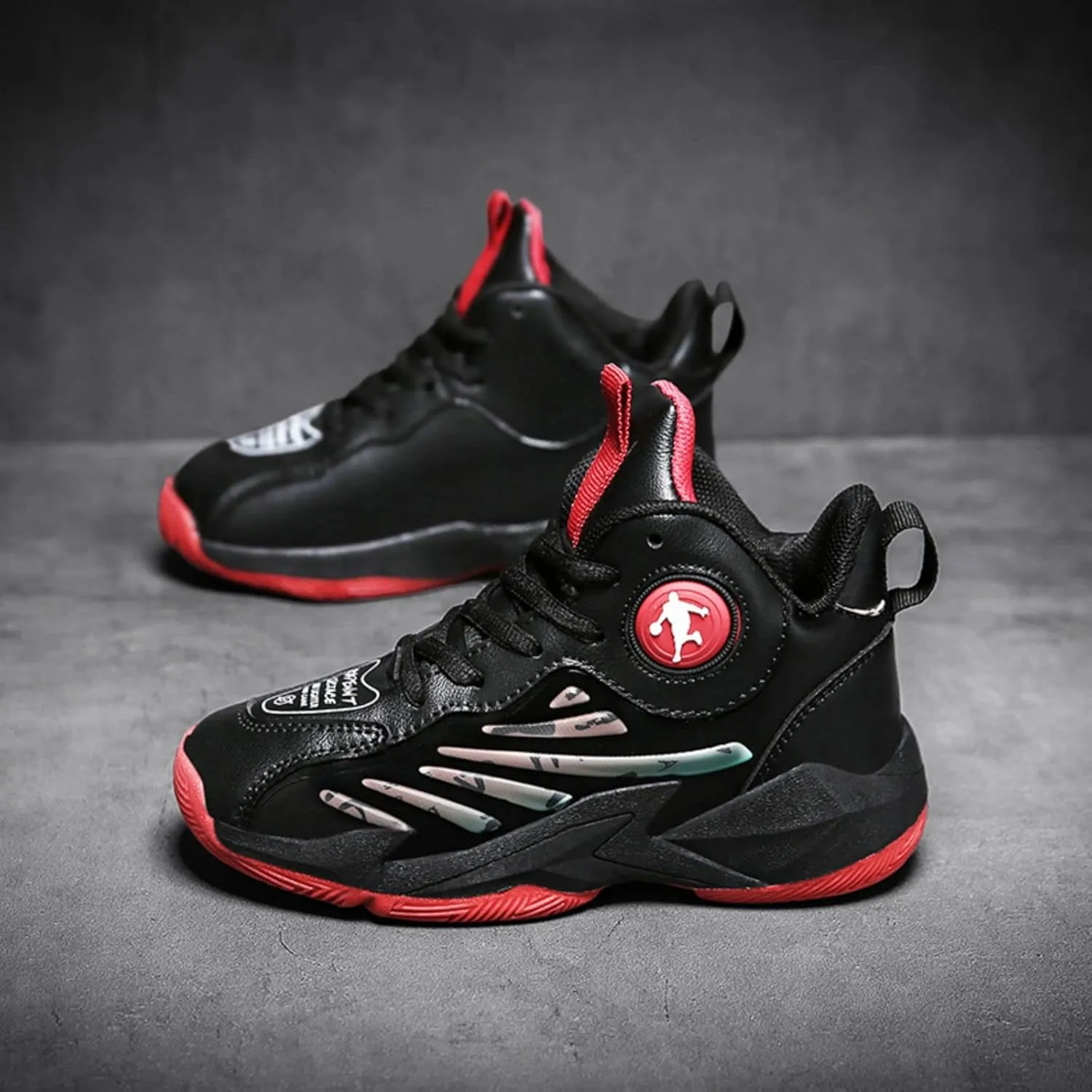 Anti Slip and wear-Resistant Sports Children's Basketball Shoes