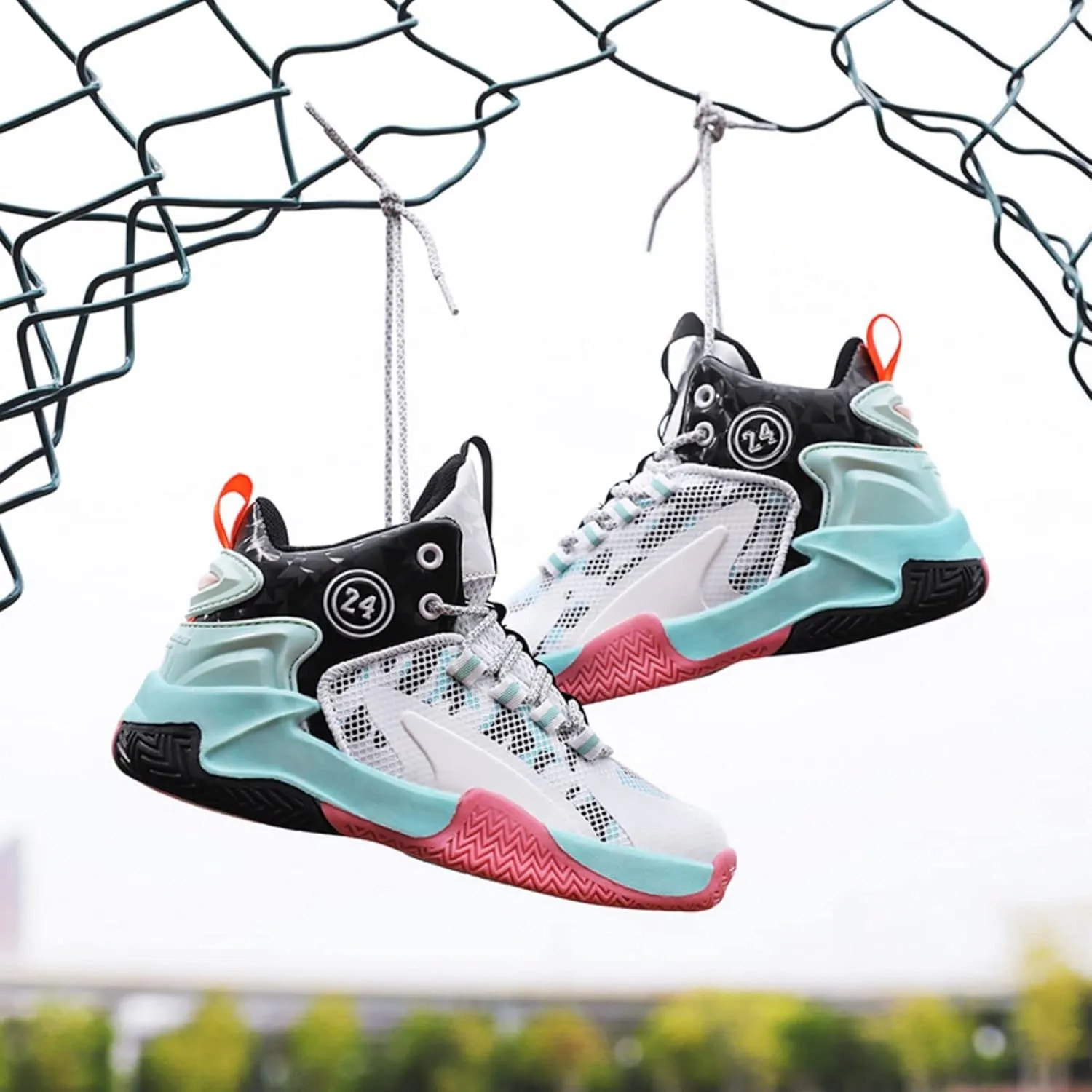 Anti Slip and wear-Resistant Sports Children's Basketball Shoes