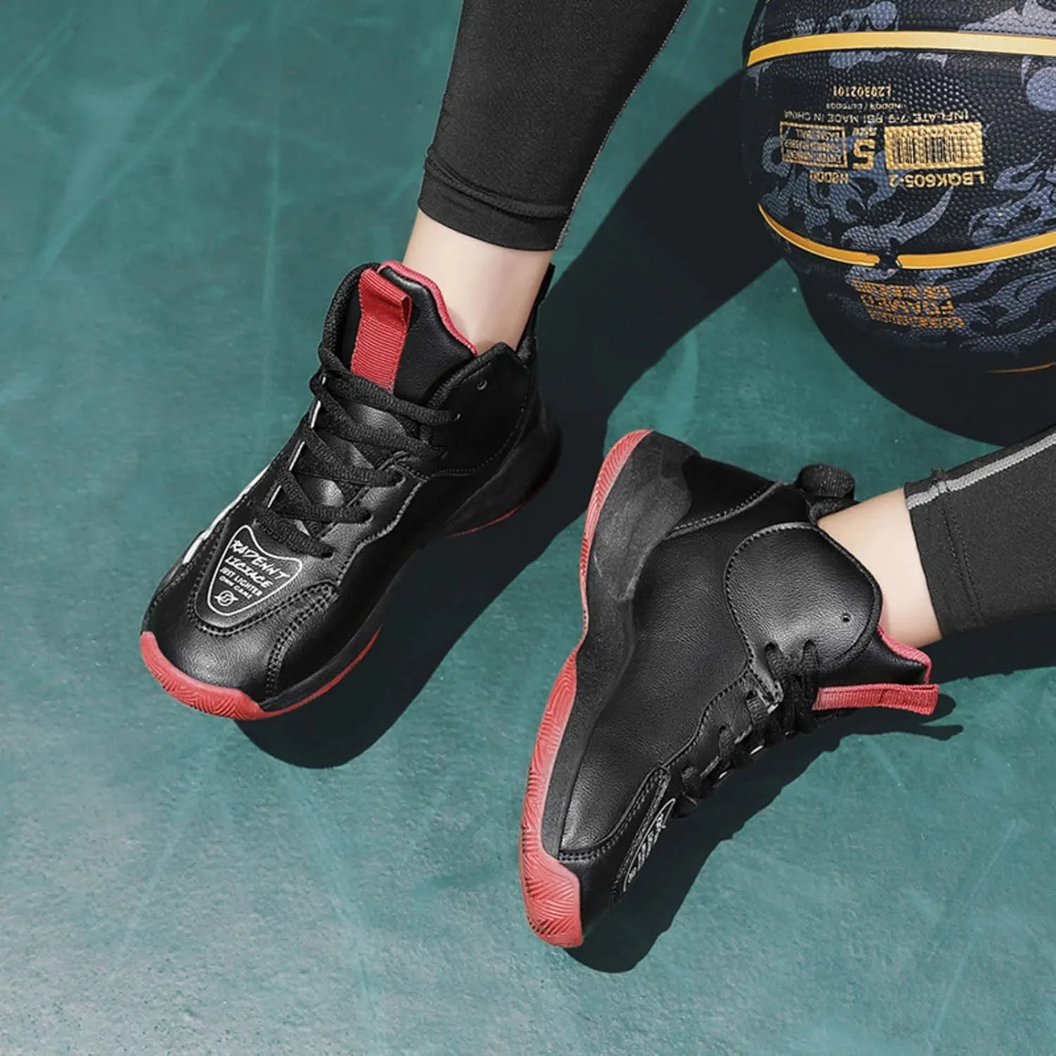 Anti Slip and wear-Resistant Sports Children's Basketball Shoes