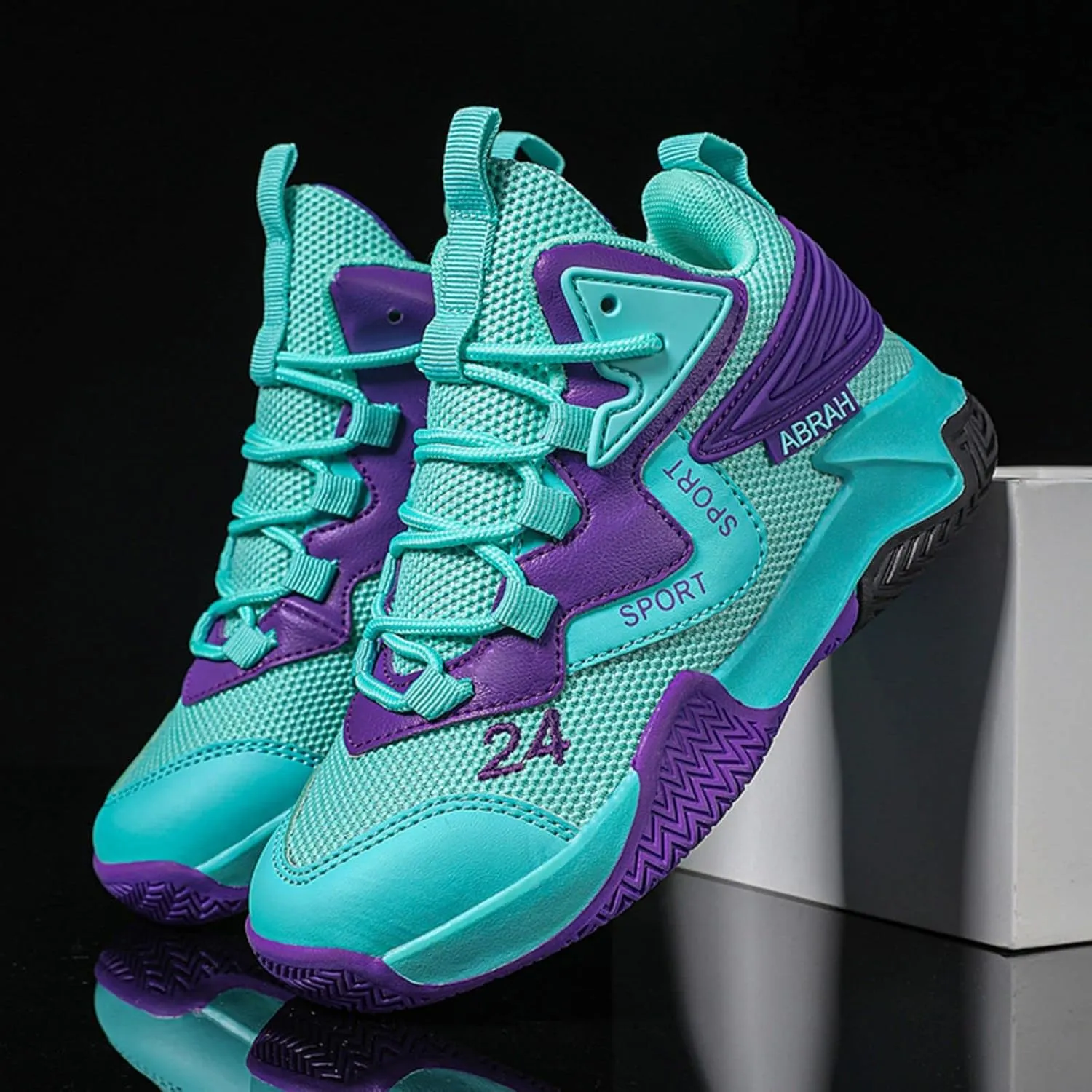 Anti Slip and wear-Resistant Sports Children's Basketball Shoes