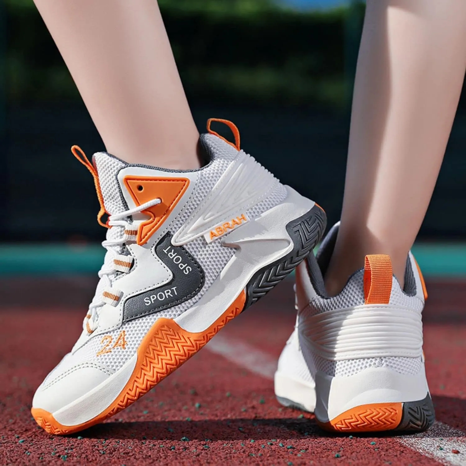 Anti Slip and wear-Resistant Sports Children's Basketball Shoes