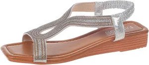 Arch Support Thick Bottom Sandals for Women Breathable Open Toe Slingback Shoes Elegant Sandals for Women