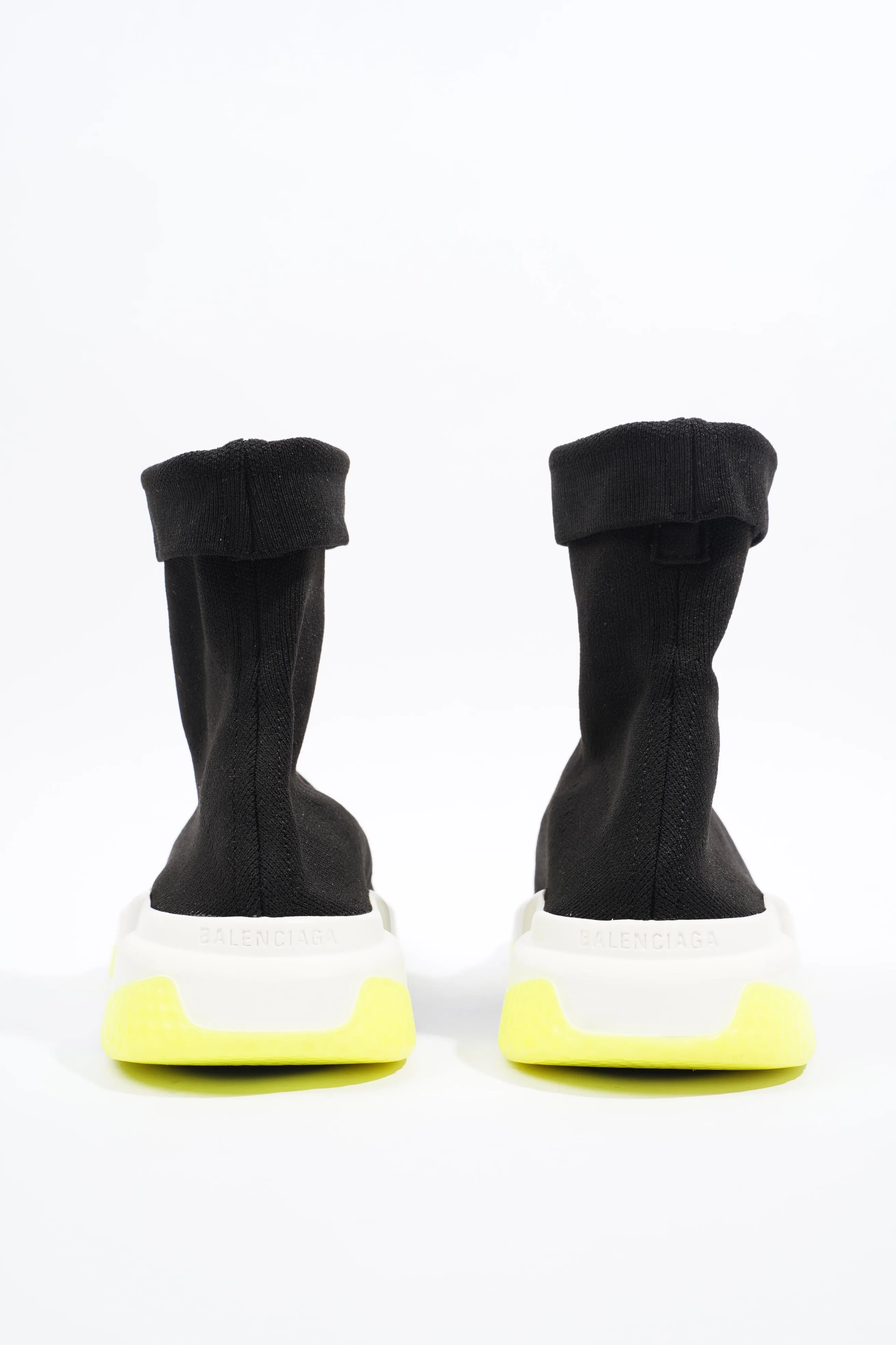Balenciaga Mens Speed Black / White / Yellow EU 39 / UK 5