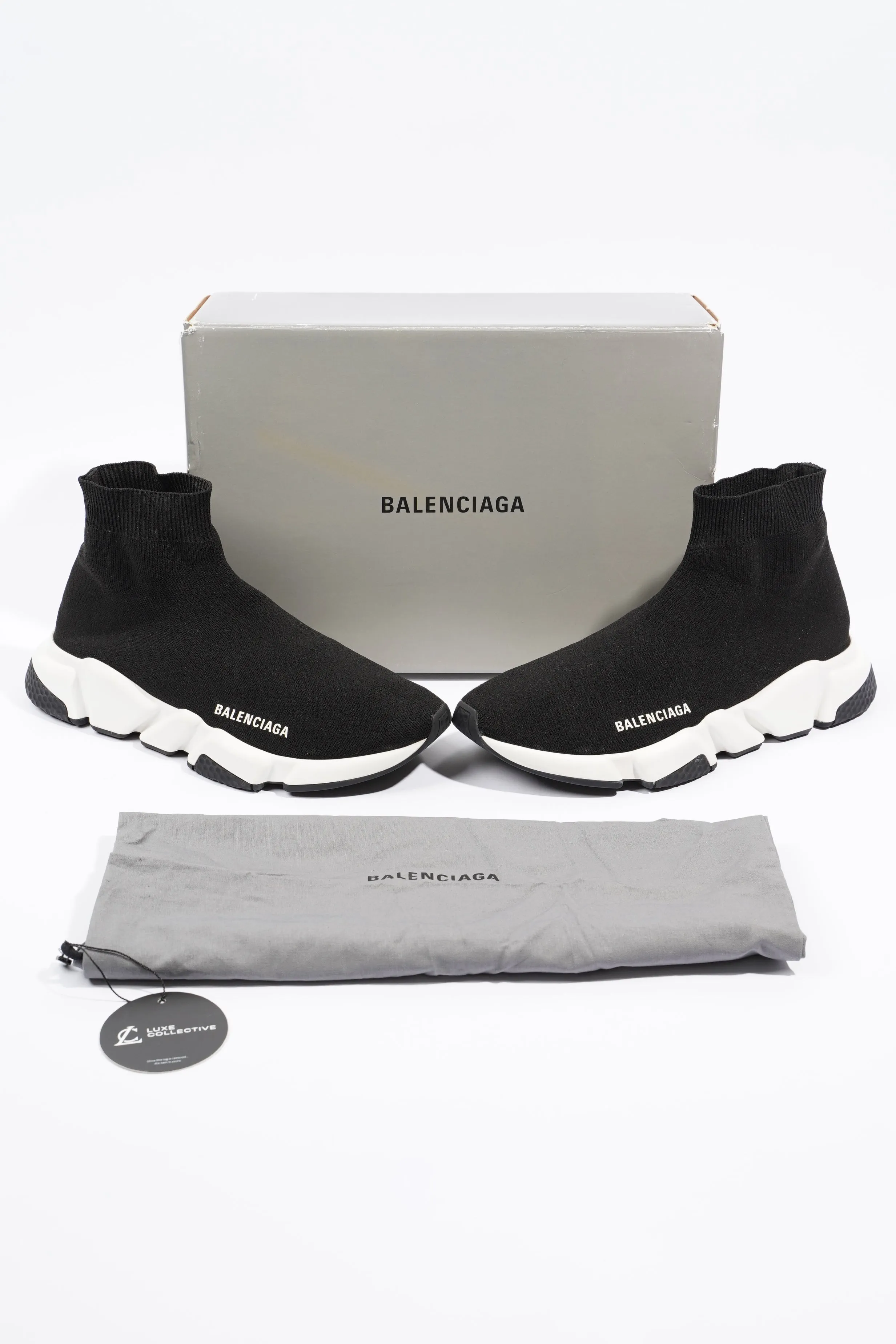 Balenciaga Speed Black / White EU 40 / UK 7