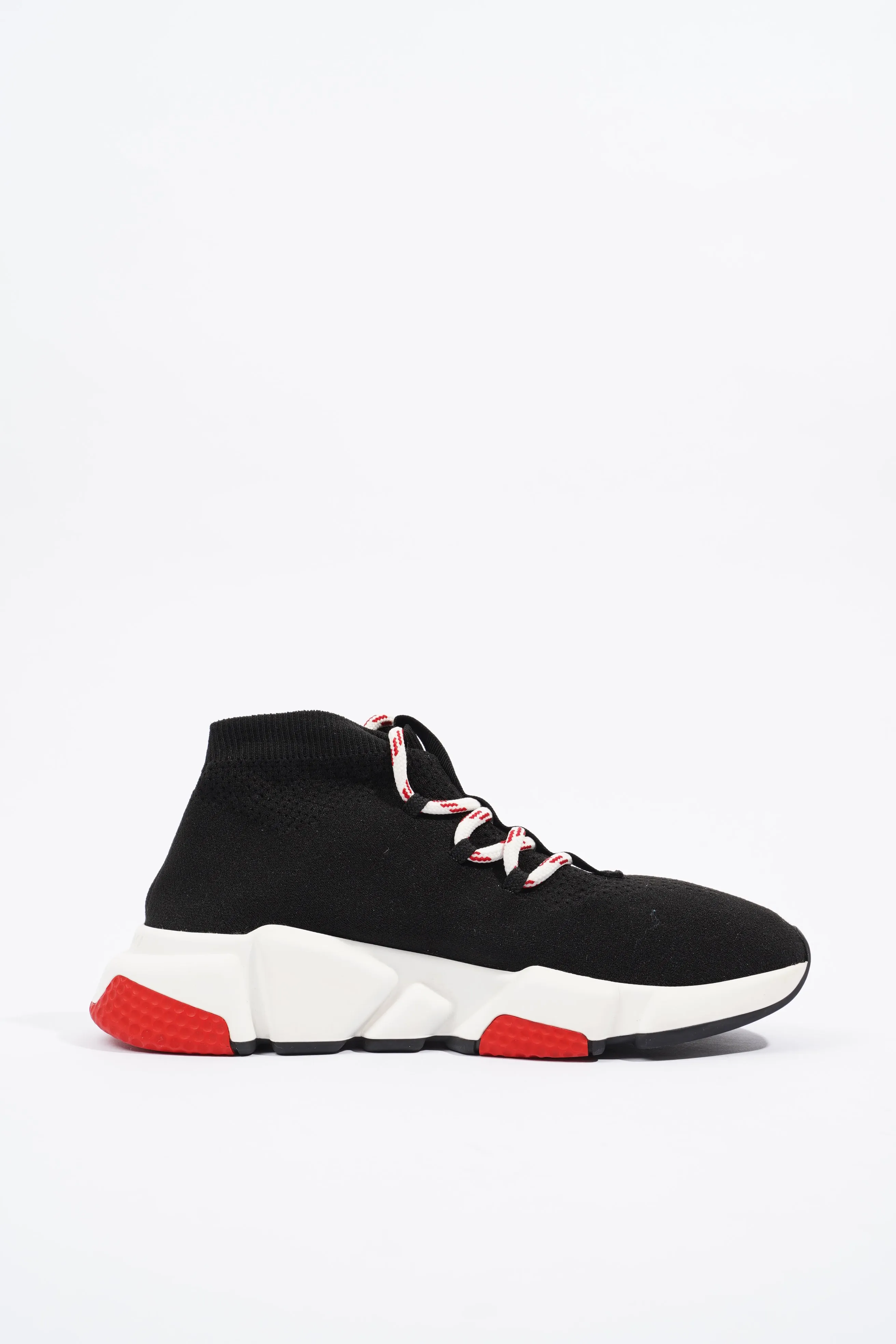 Balenciaga Speed Lace Up Black / White / Red EU 37 / UK 4