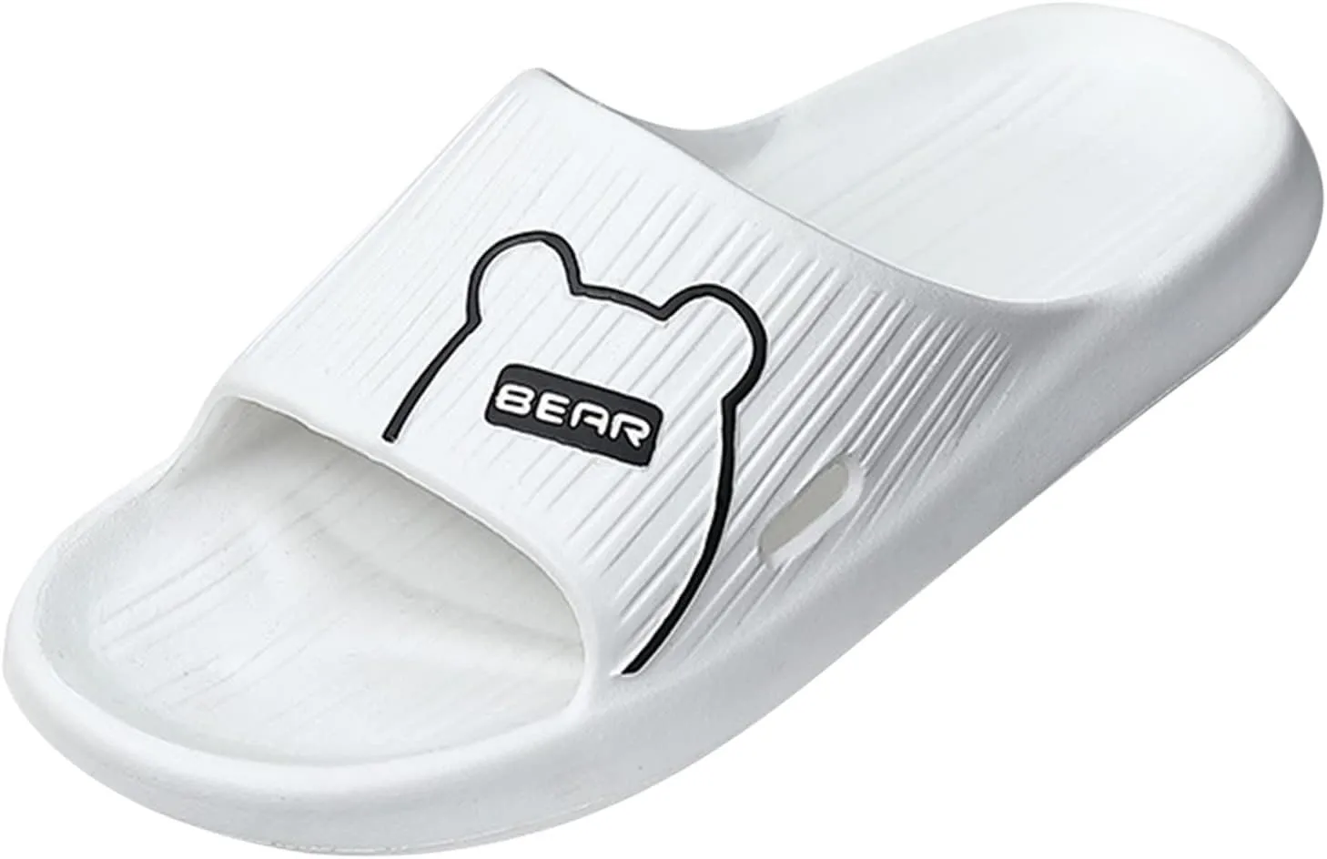 Bath Slippers Mens Bathroom Slipper Women and Men Shower Shoes Showers Sandals Drainage Hole Non Slip Dry Quickly