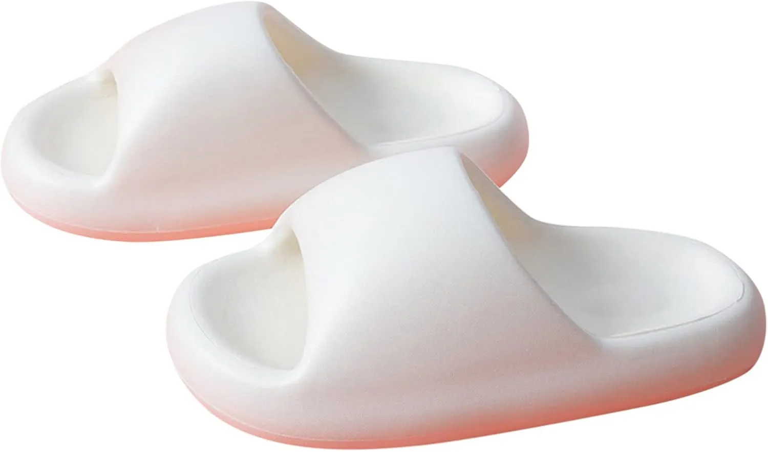 Bath Slippers Slides for Women Indoor Slippers Mens Shower Shoes Pillow for Men Bathroom House and Pool Sandals