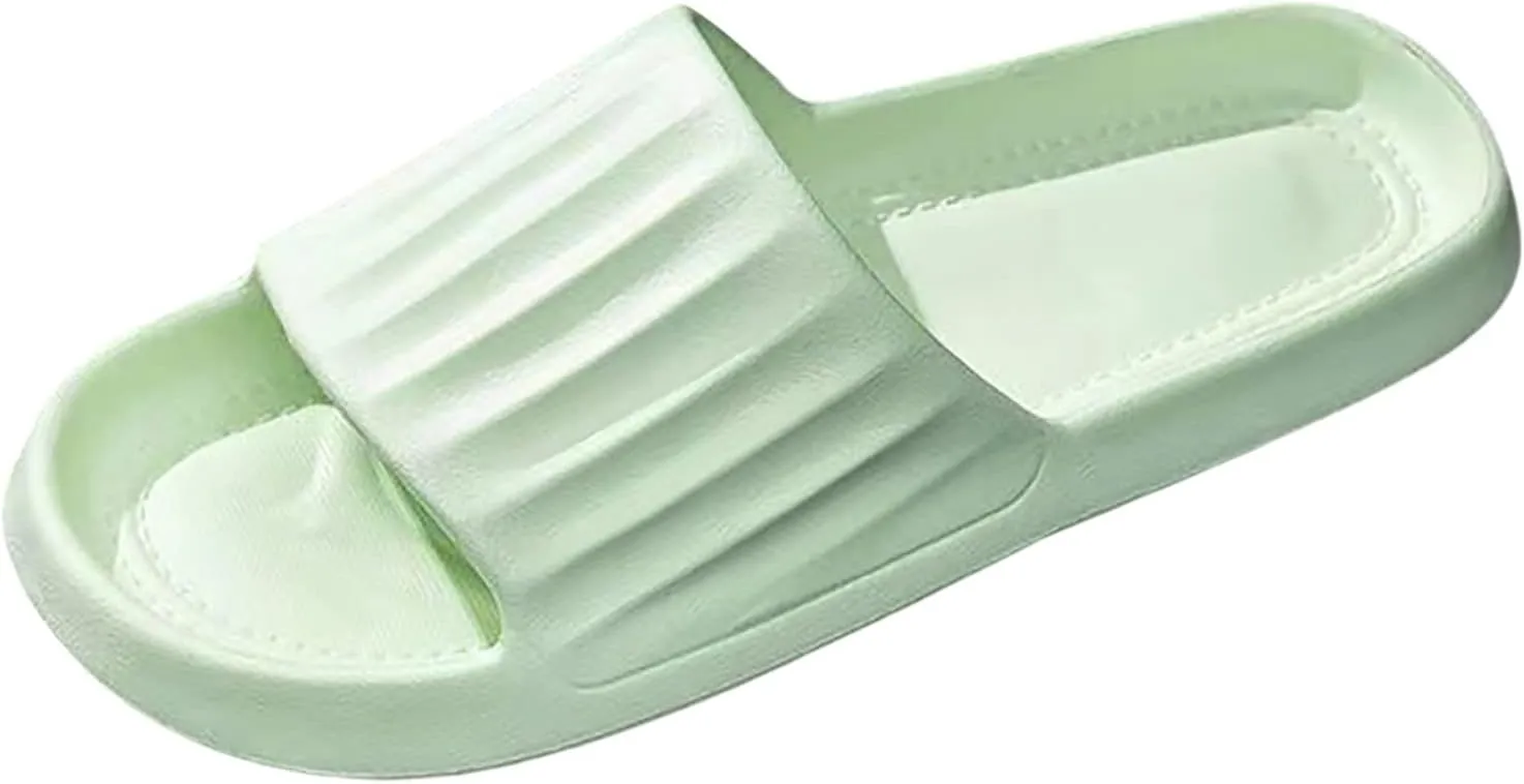 Bathroom Slippers Men Shower Shoes Women Mens Shower Shoes Slides for Women Quick Drying Lightweight Indoor Outdoor Slippers