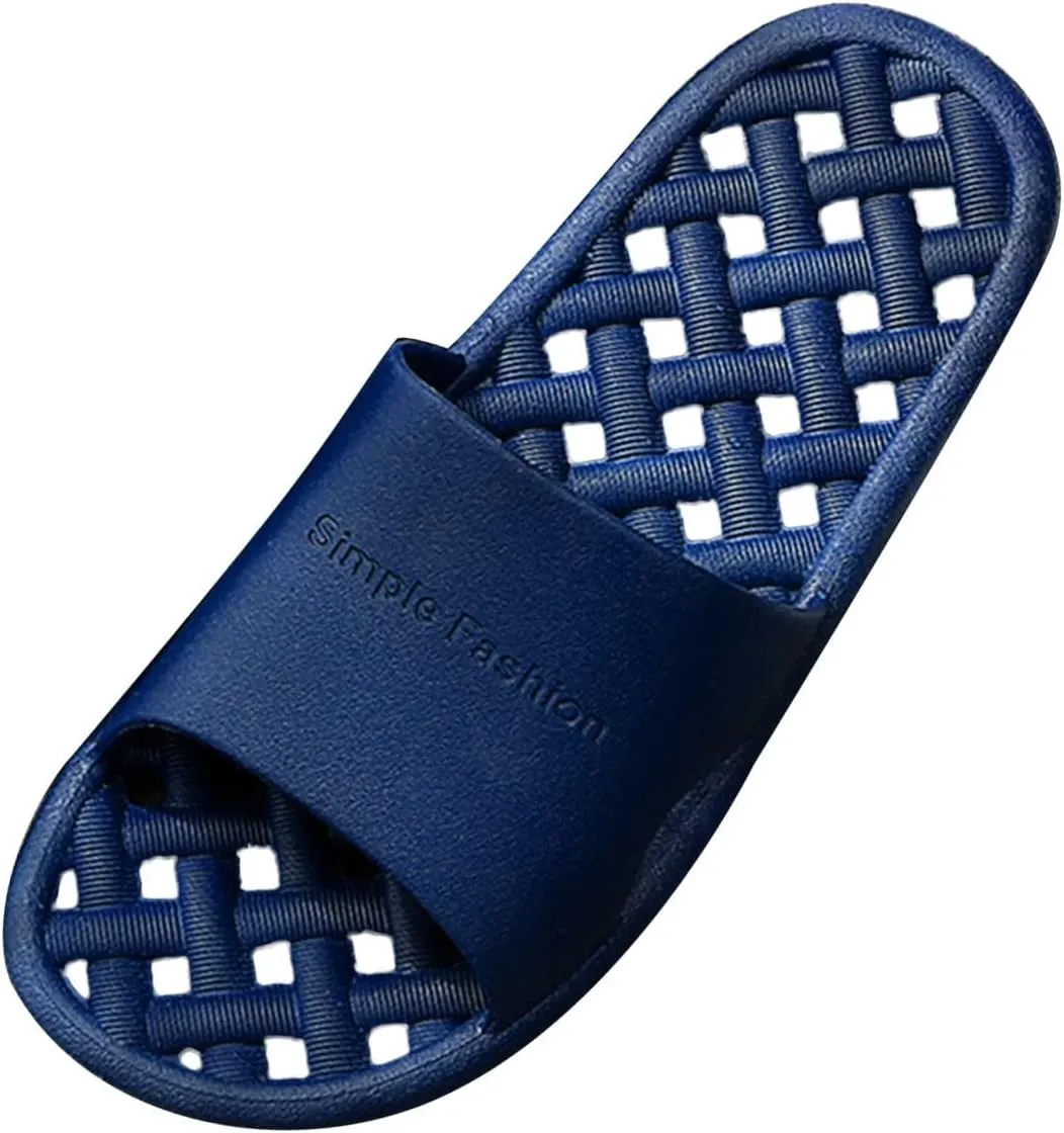 Bathroom Slippers Men Slides for Women Cloud Slippers for Men Shower Shoes Women Non Slip Indoor Living Room
