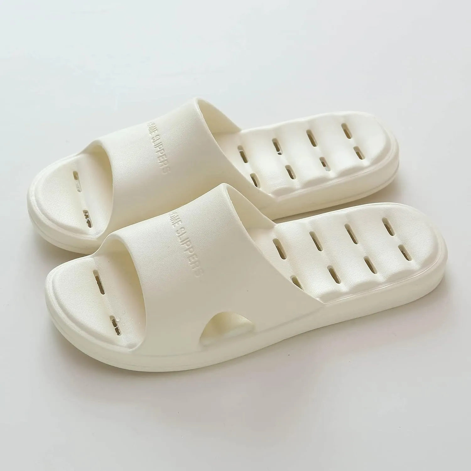 Bathroom Slippers Shower Shoes Women Non Slip Shower Slippers Travel for Women Travel Shoes Non Slip Quick Drying Slides