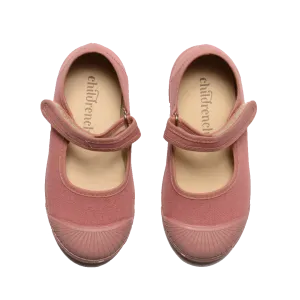 Canvas Mary Jane Captoe Sneaker - Dark Rose Pink