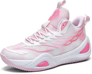 CJSPORX Women Men Basketball Shoes Breathable Men Non Slip Outdoor Fashion Unisex Sneakers