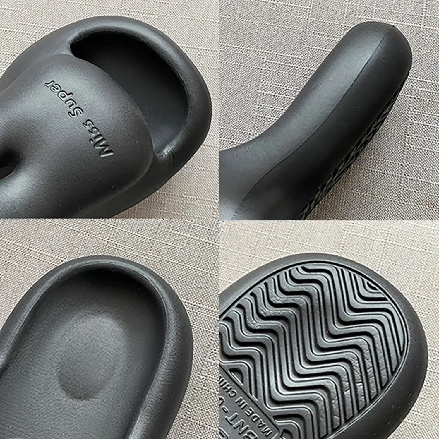 Cloud Slides Mens Bathroom Slipper Women and Men Shower Shoes Bath Slippers Non Slip Quick Drying Dorms Outdoor