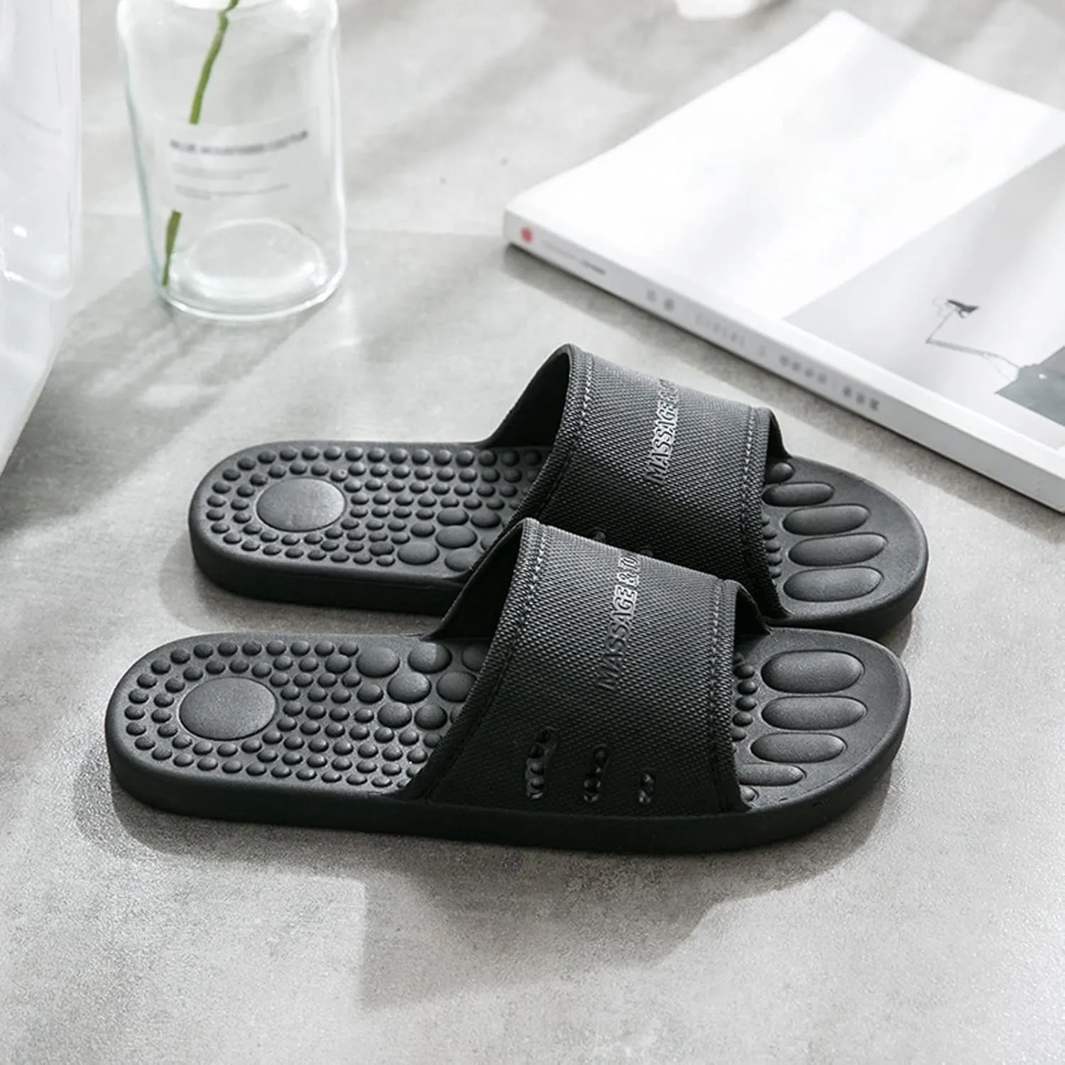 Cloud Slippers for Men Womens Slides Bathroom Slippers Men Slides for Women Gym Pool Ultimate Comfort