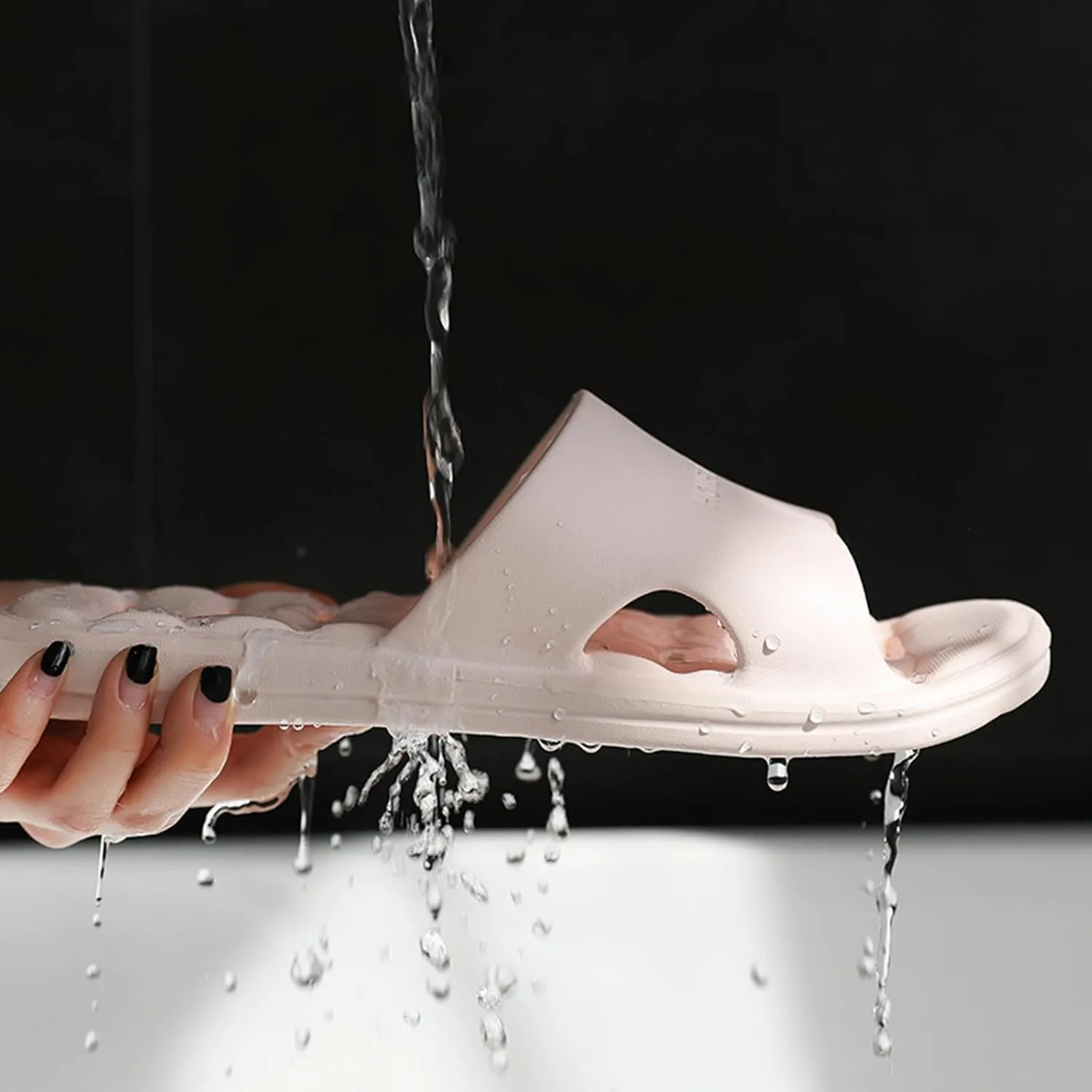 Cloud Slippers for Women Comfortable Quick Drying Shower Slippers Slim Sandals Shower Slide Sandal for Women