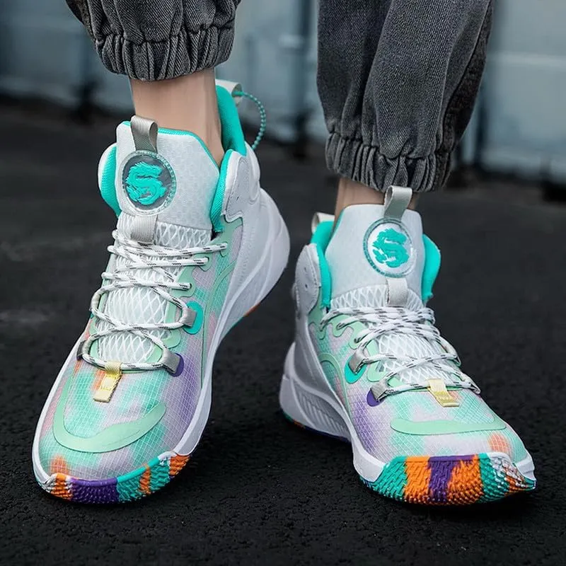 DHOVOR Womens Basketball Shoes Girls Fashion Basketball Sneakers Non Slip Tennis Shoes for Womens Indoor and Outdoor