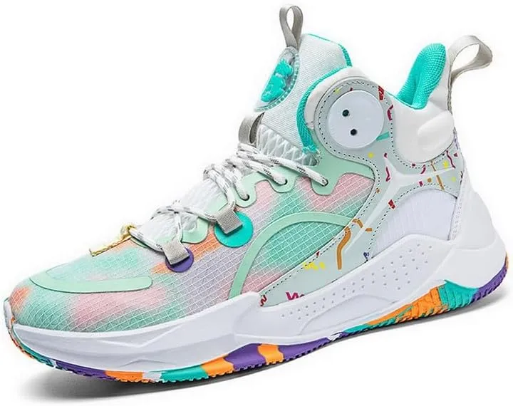 DHOVOR Womens Basketball Shoes Girls Fashion Basketball Sneakers Non Slip Tennis Shoes for Womens Indoor and Outdoor