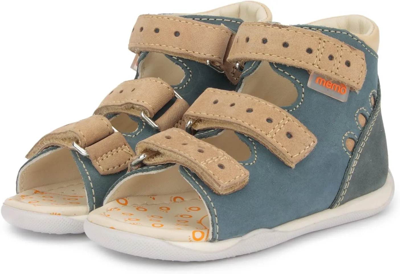 Dino Boys' First Walker Toddler Orthopedic Anti-Slip Sandal