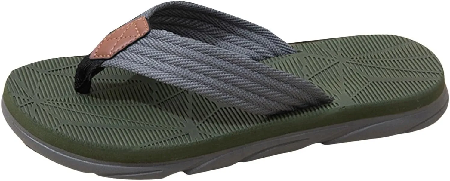 Eduavar Sandals for Women 2025 Fashion Summer Beach Orthotic Walking Thong Sandles Slip on Flip Flops Indoor Outdoor Shoes