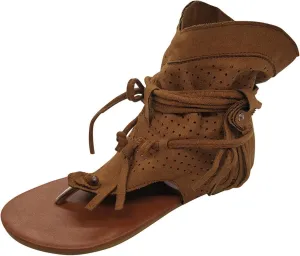 Eduavar Wedge Sandals for Women, Womens Sandals Summer Beach Sandals Floral Shoes Casual Ring Toe Flat Sandals