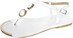 Eduavar Womens Sandals Comfortable, Sandals Women Comfortable Open Toe Flip Flops Summer Fashion Flat Sandals Shoes