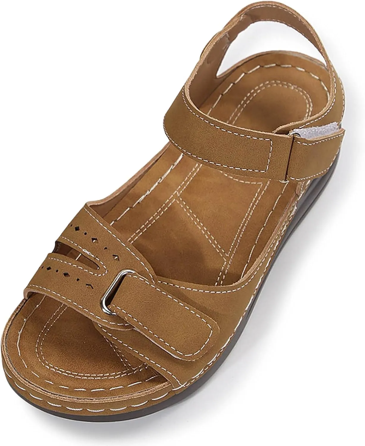 Elegant Dress Shoes For Women With Non Slip Summer Beach Wide Width Open Toe Wedges Womens Wide Sandals