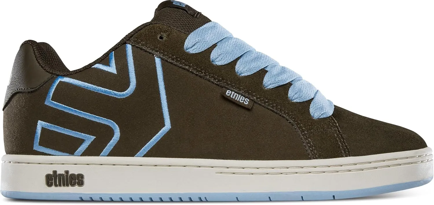 Etnies Men's Low-Top Sneakers Skate Shoe, Brown Blue, 9