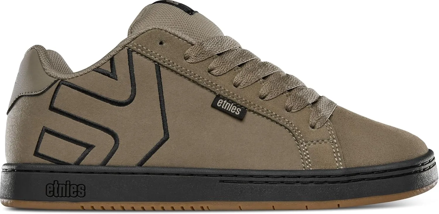 Etnies Men's Low-Top Sneakers Skate Shoe, Warm Grey Black, 9.5