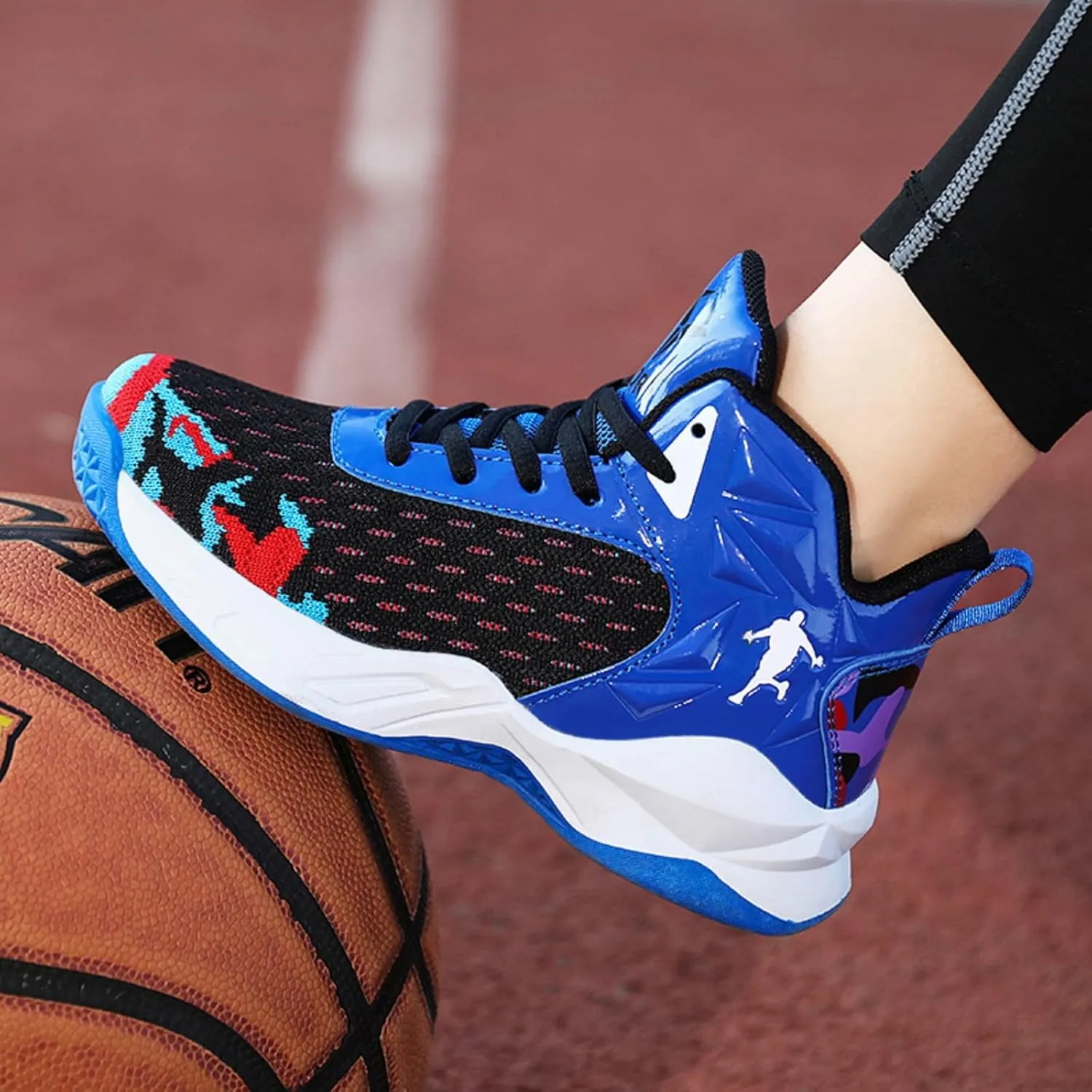 Fashion Anti-Slip Breathable wear-Resistant Children's Sports Basketball Shoes