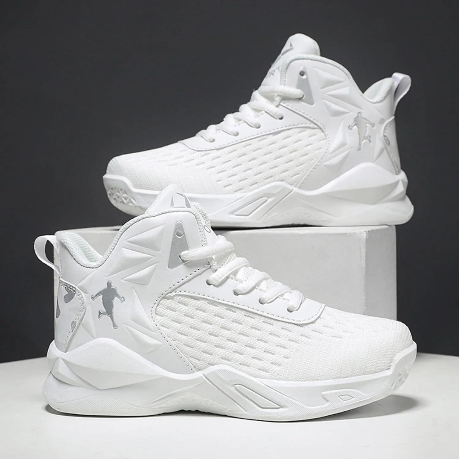 Fashion Anti-Slip Breathable wear-Resistant Children's Sports Basketball Shoes