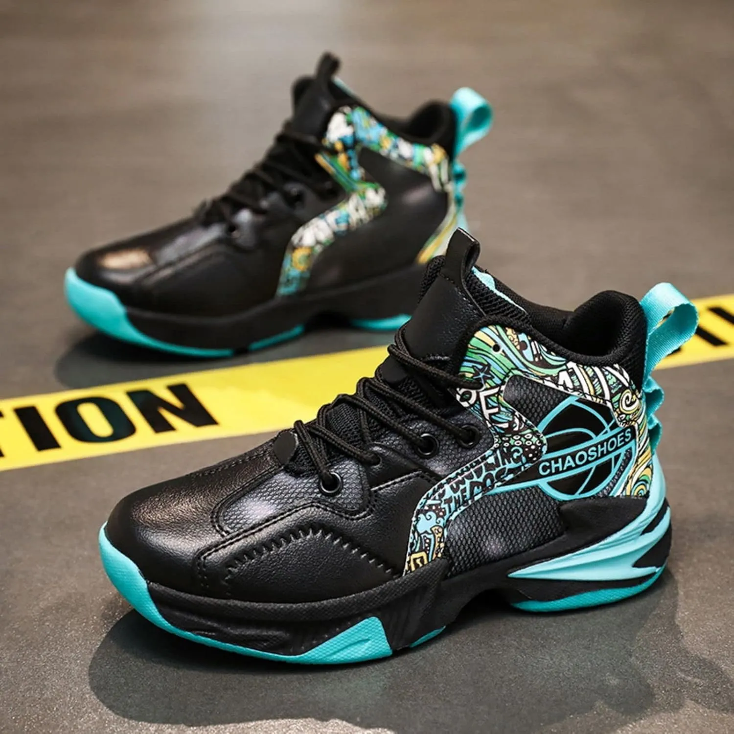 Fashion Anti-Slip wear-Resistant Sports Basketball Shoes